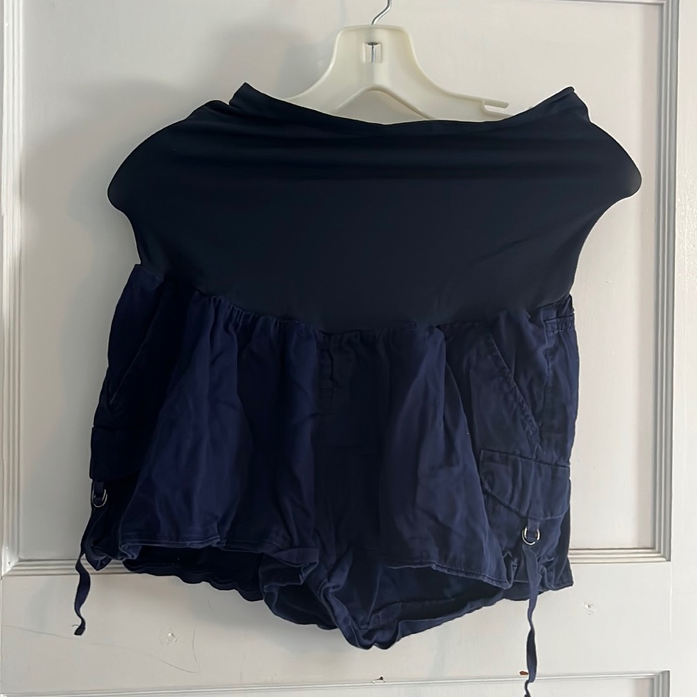 L maternity shorts